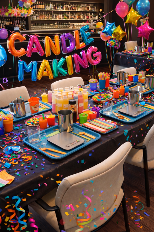 We come to you: Candle Making Class/Party for a group of 10